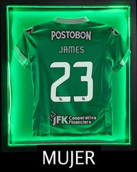 CAMISETA OFICIAL LOCAL MUJER ATLÉTICO NACIONAL NIKE 2026 - JAMES